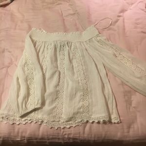 Sugar Lips off-the-shoulder top